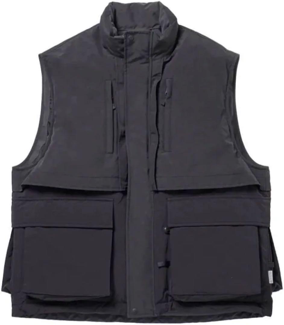 Daiwa Pier39 Tech Logo Mountain Down Vest Black L