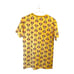 P29 Off Brand Moschino Minnie Mouse Yellow Printed Ringer T-Shirt Tee