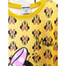 P29 Off Brand Moschino Minnie Mouse Yellow Printed Ringer T-Shirt Tee