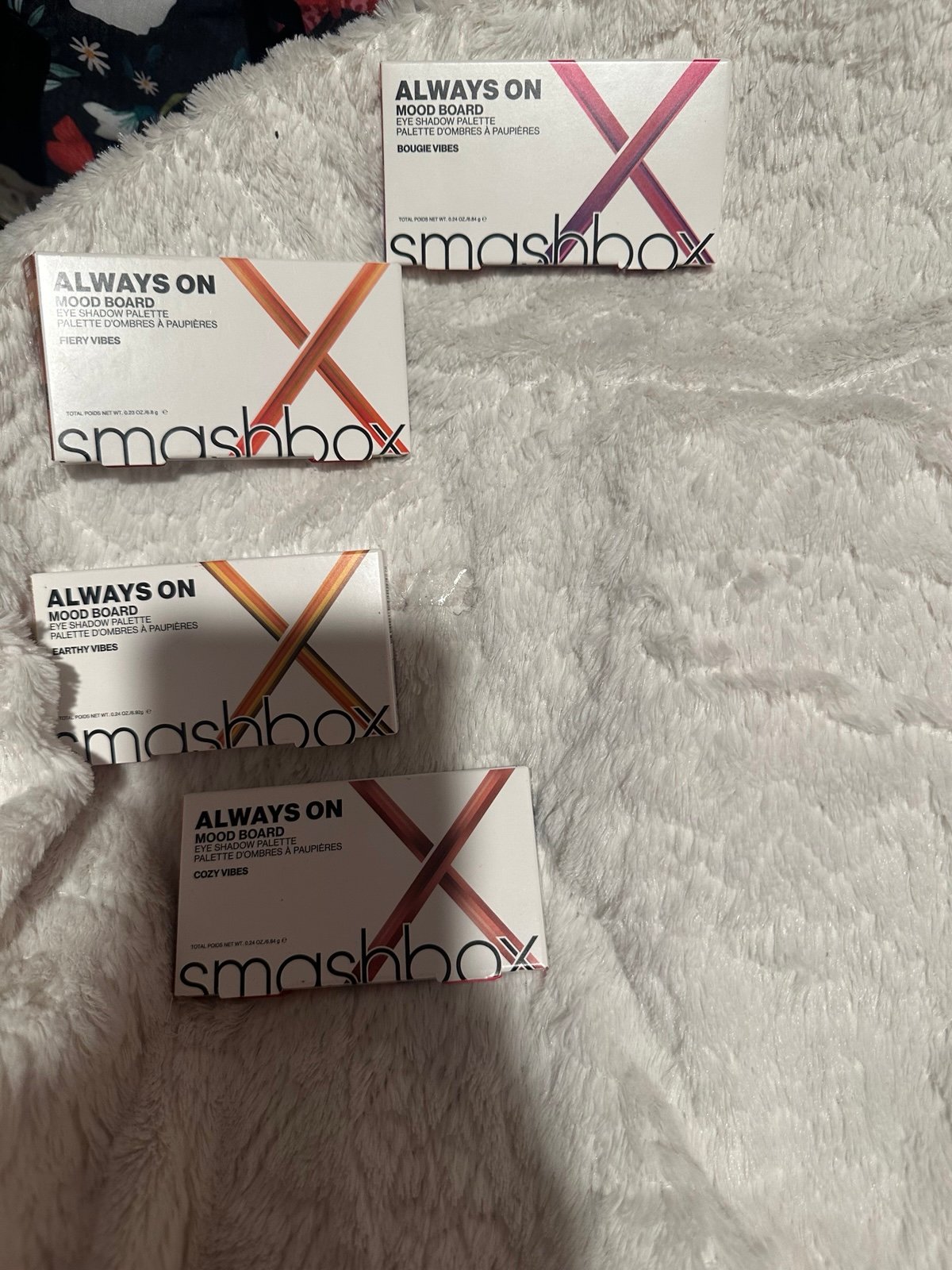 4 SMASHBOX MOOD BOARD EYESHADOW PALETTES