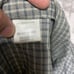 P- Blue-Gray Gingham Plaid Maxi Robe
