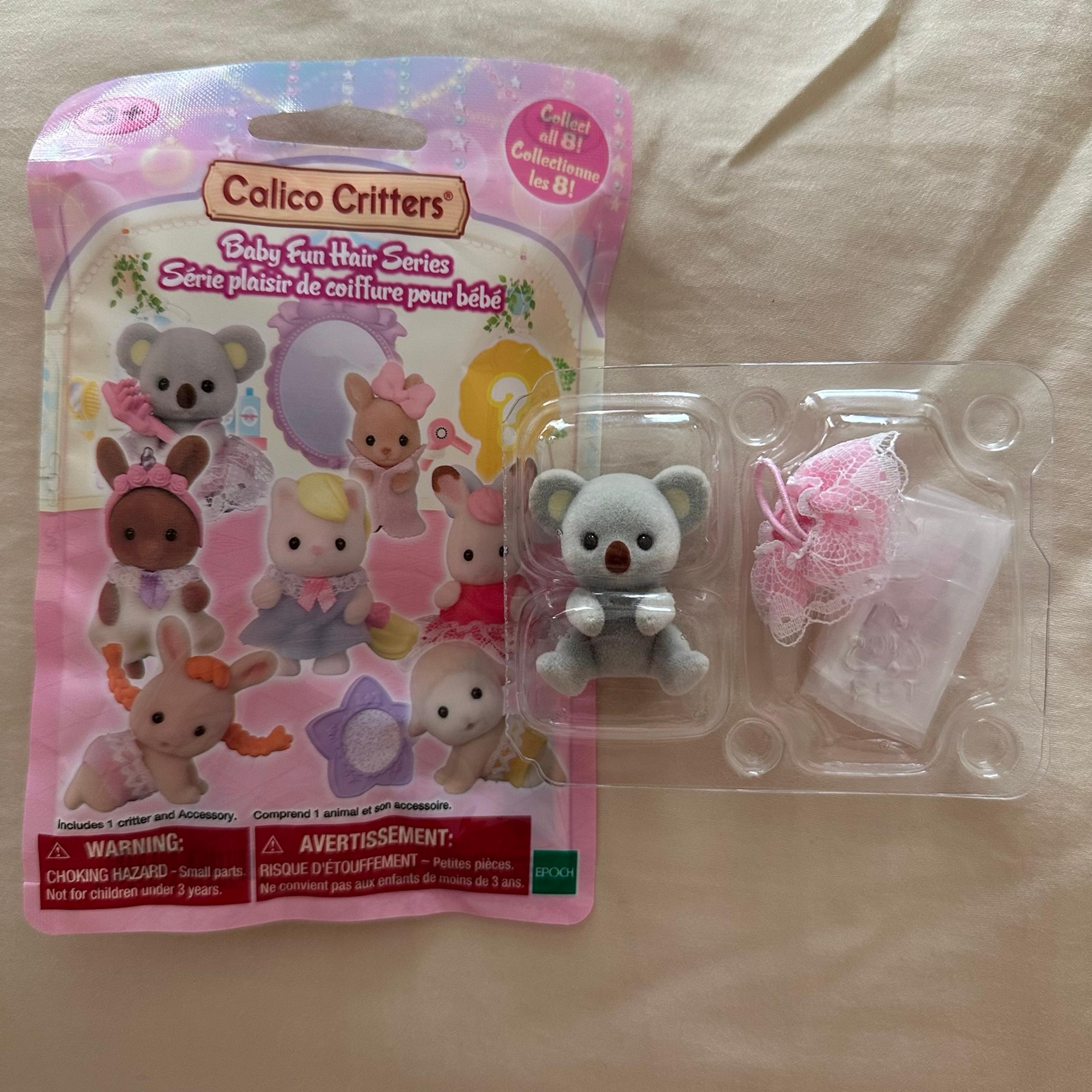 Calico Critters Baby fun hair series julie
