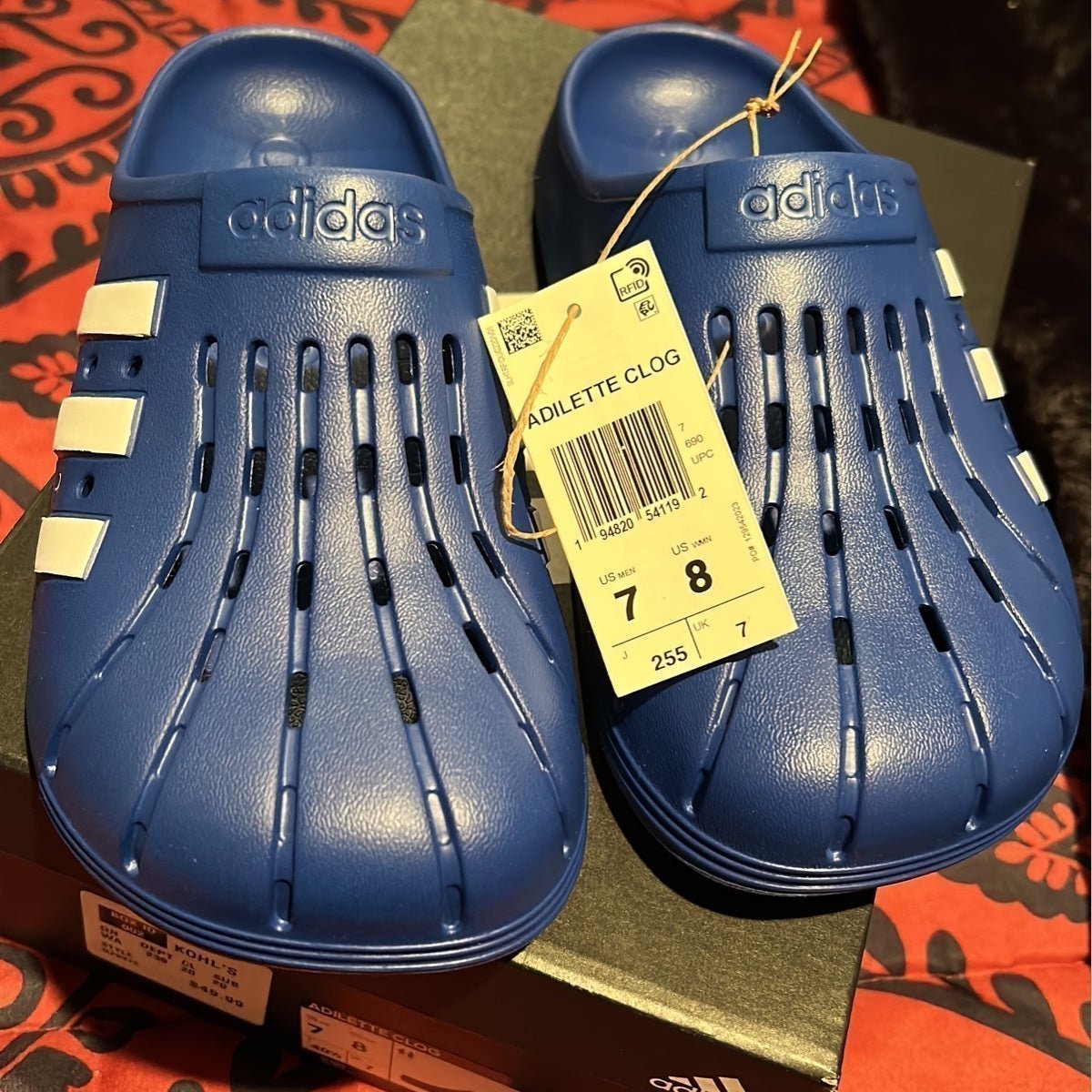 New Adidas Adilette Unisex Clogs