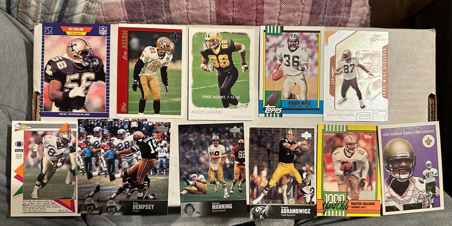 Saints Lot **MINT** Past & Present **Includes Inserts, Parallels & More**
