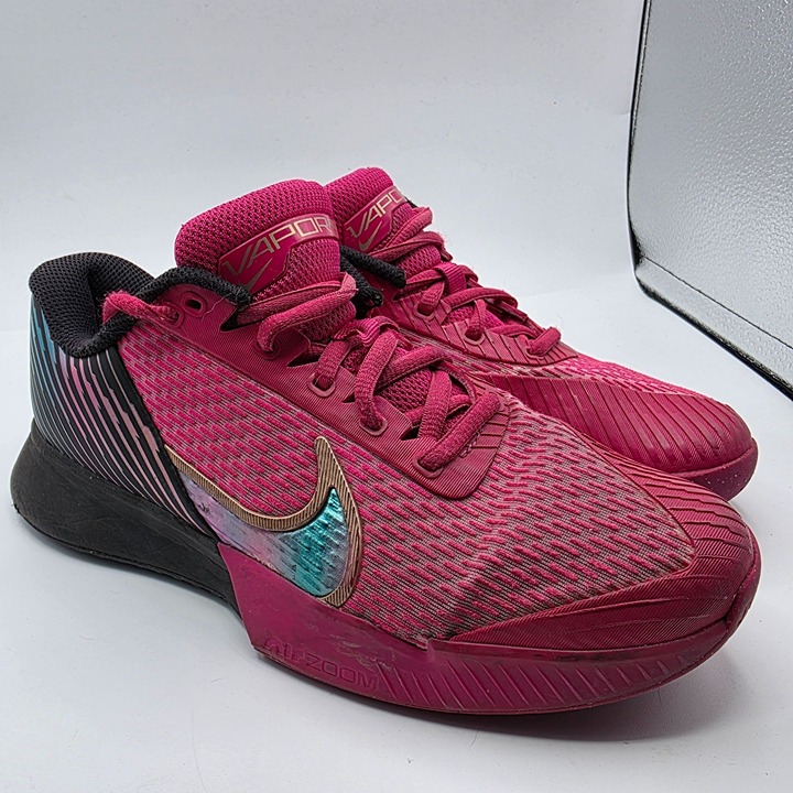 Nike Court Air Zoom Vapor Pro 2 Hard Court Womens Size 7 Tennis Shoes FB7054-600