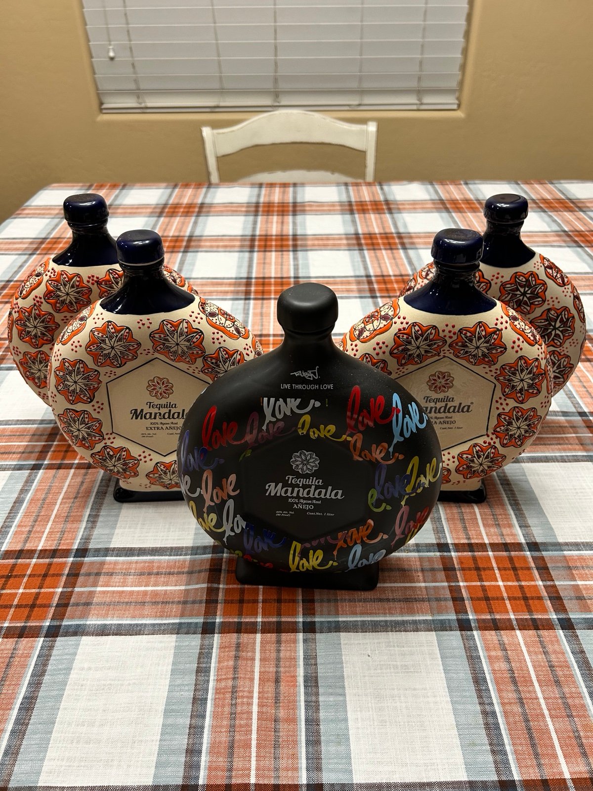 Tequila mandala bottle