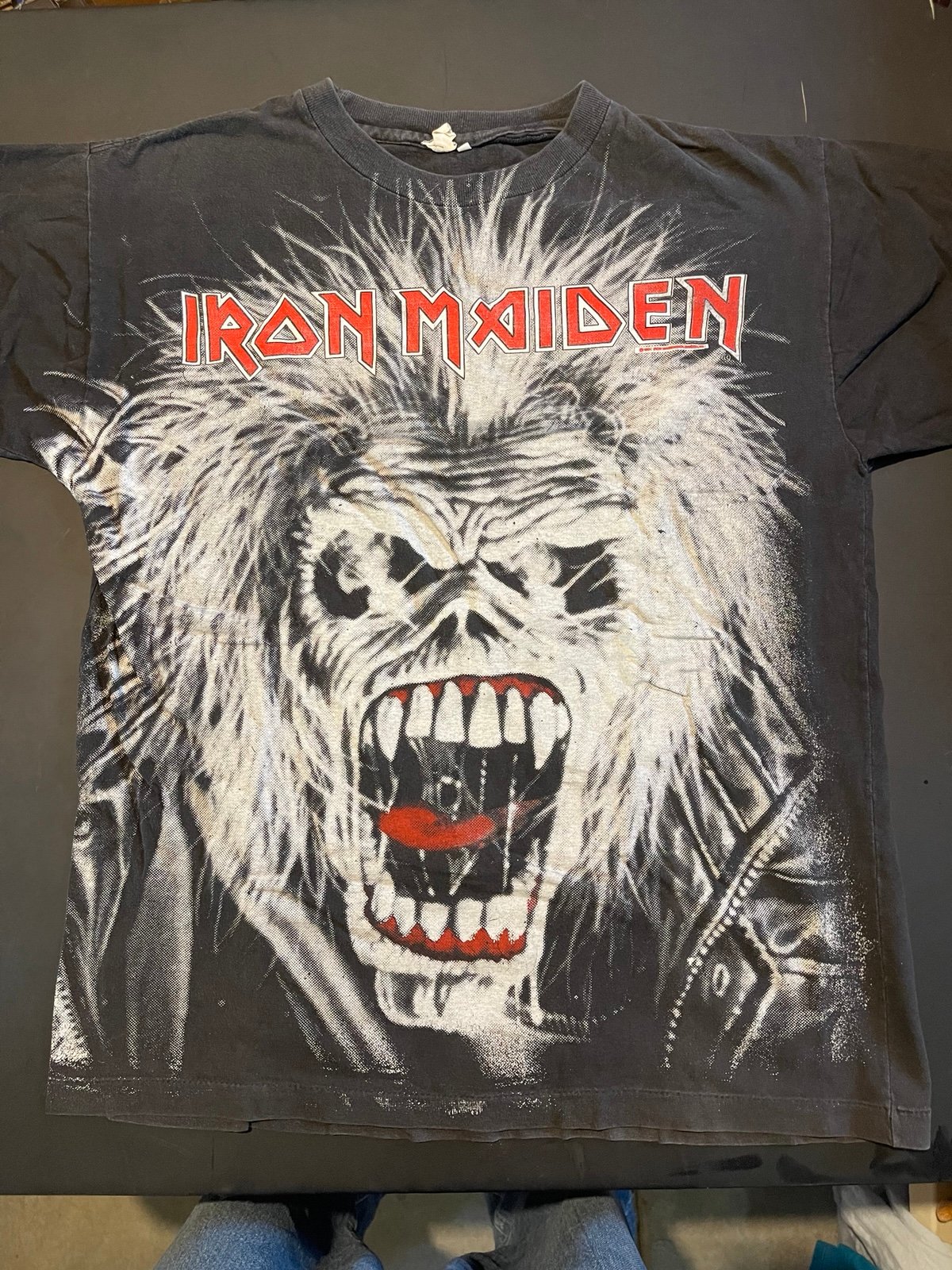 Very Rare Promotional Iron Maiden T-shirt