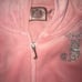 Juicy Couture Velour Rare Y2k Pink Rhinestone Hoodie