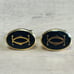 【Rare】Cartier Tie Pin and Cufflinks Gold x Black