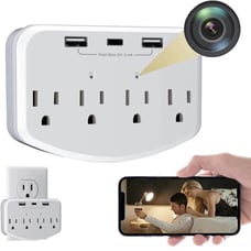 Hidden Camera WiFi Spy Camera Hidden Cameras Wall Charger Nanny Cam with USB