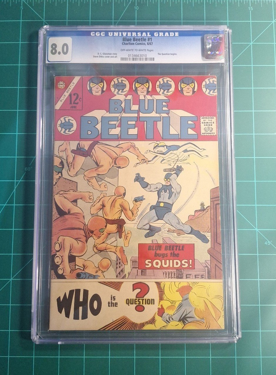 Blue Beetle 1 CGC 8.0 (1st Question) 1967
