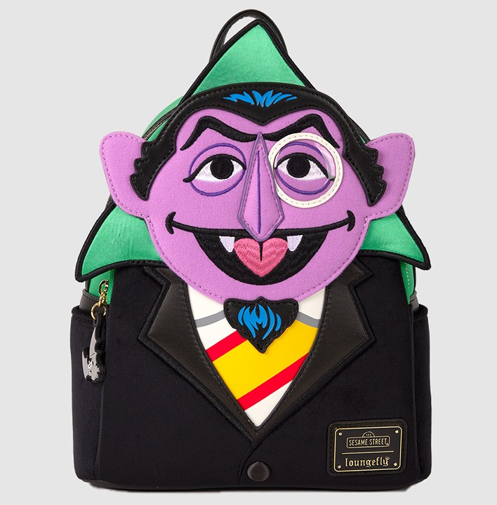Sesame Street Count Von Count Cosplay Mini Backpack