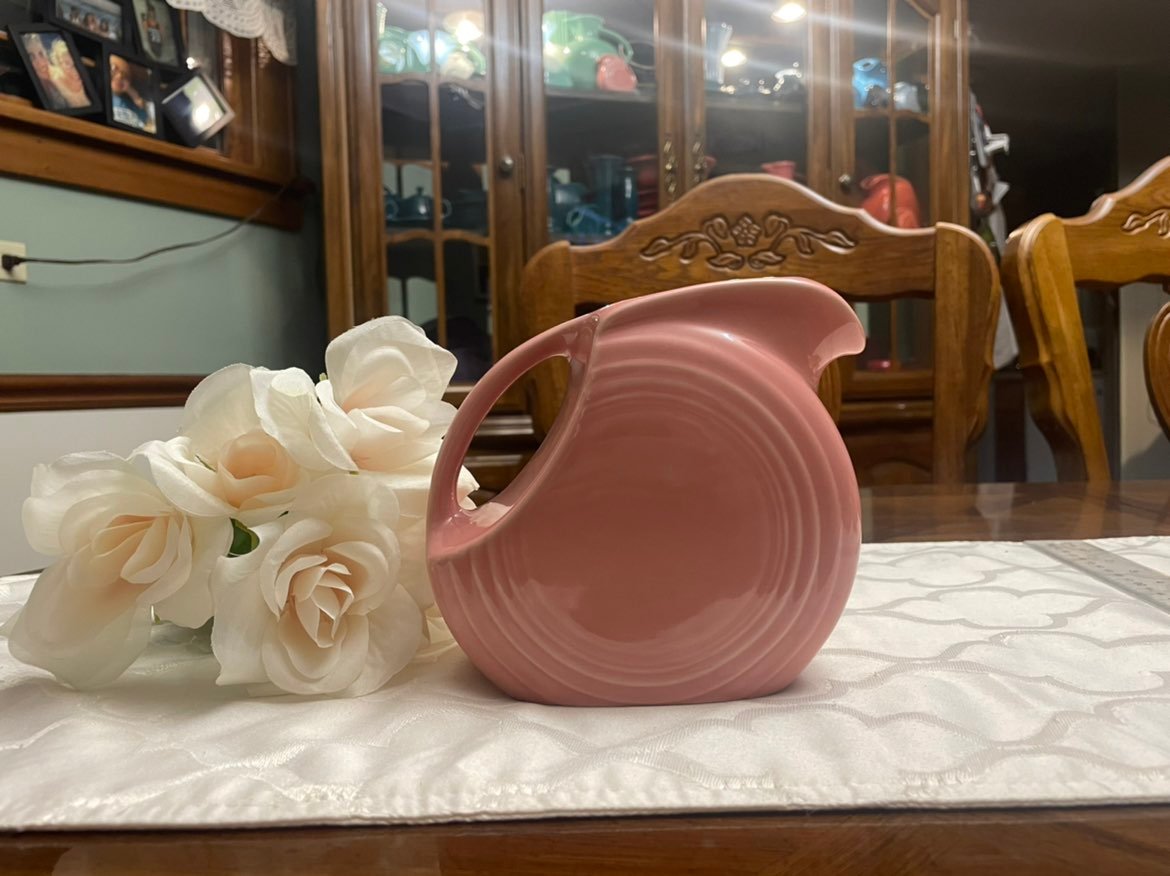 Fiesta Rose Small (Juice) Pitcher