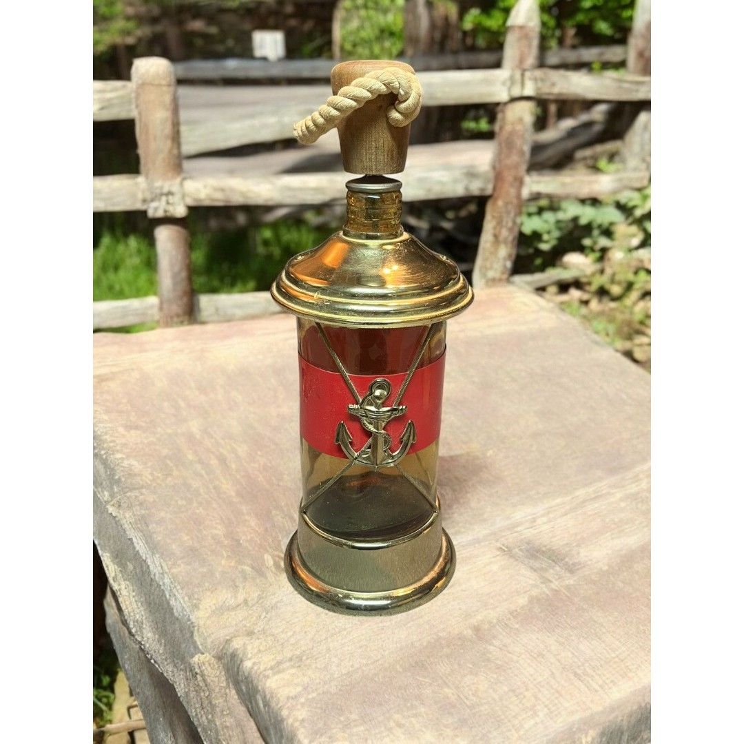 Vintage Nautical Lighthouse Liquor Bottle – Musical Decanter
