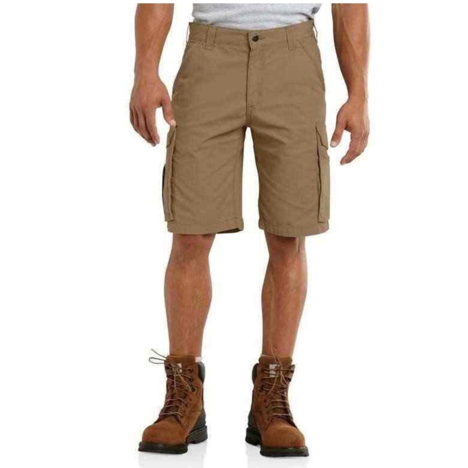 CARHARTT Force Relaxed Fit Cargo Short Men Sz 40 Camel Utility Fast Dry Ripstop