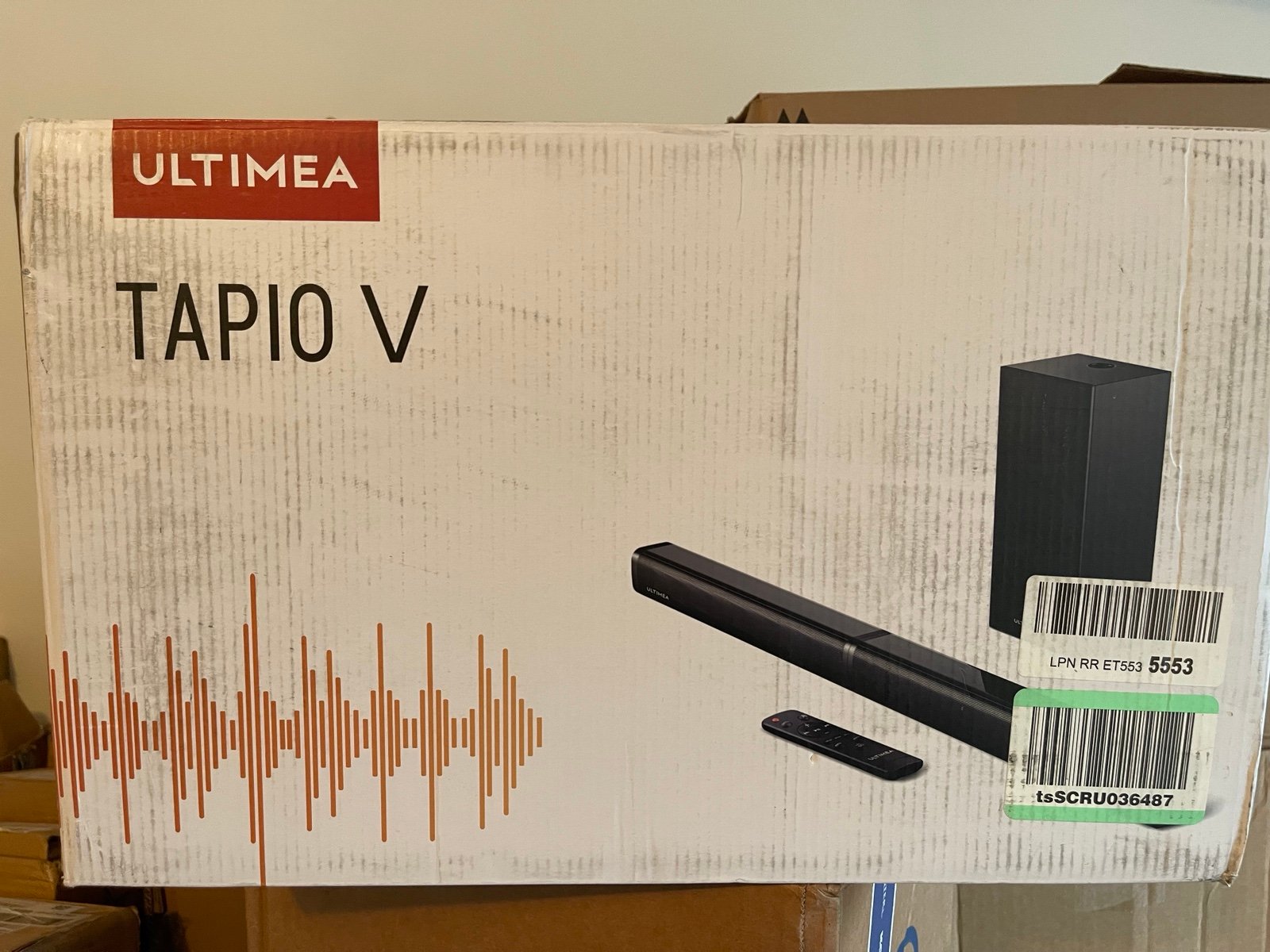 Tapio V Soundbar - open box