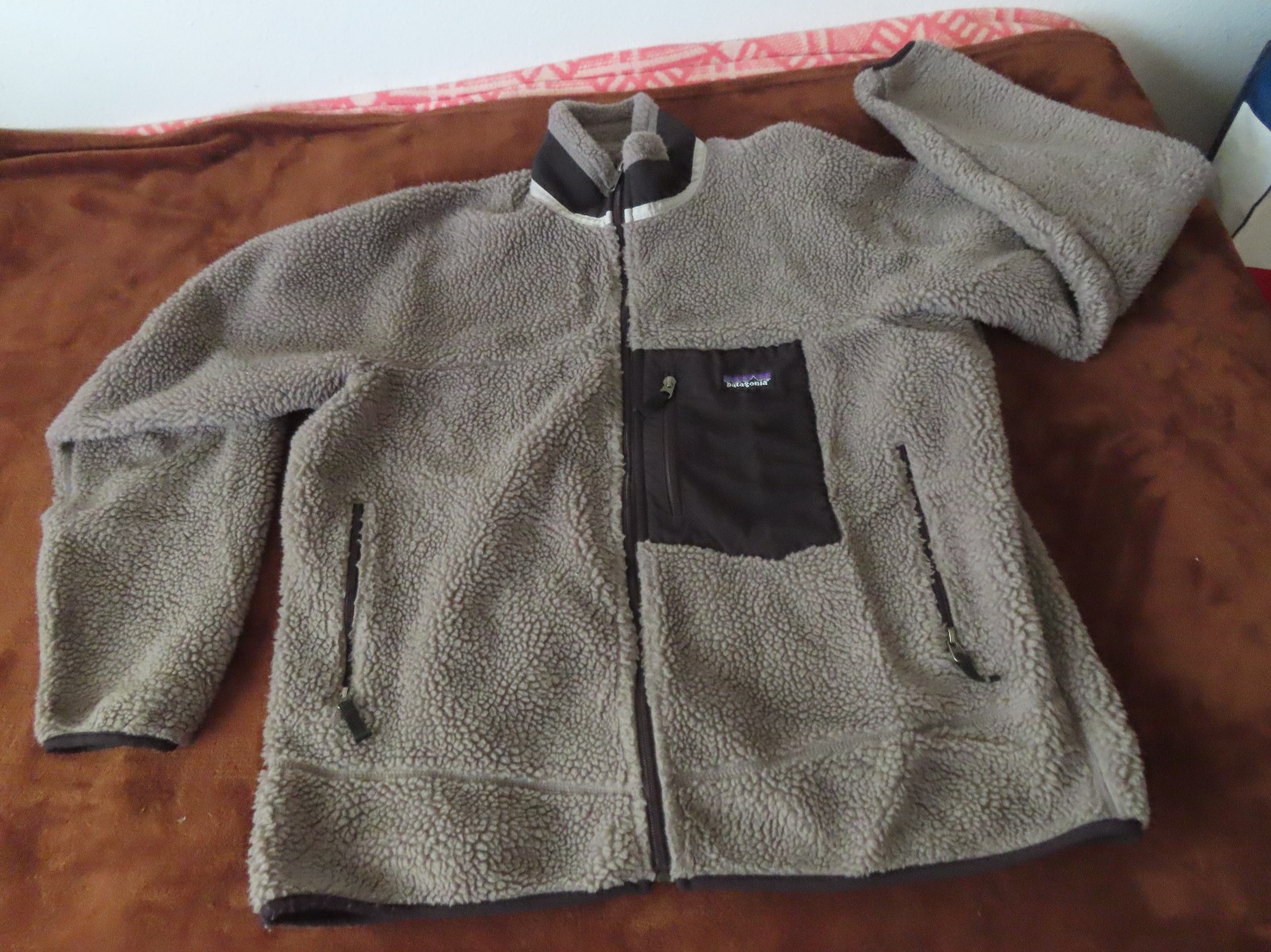 Vintage Patagonia Classic Deep Pile Fluffy Jacket Men no size