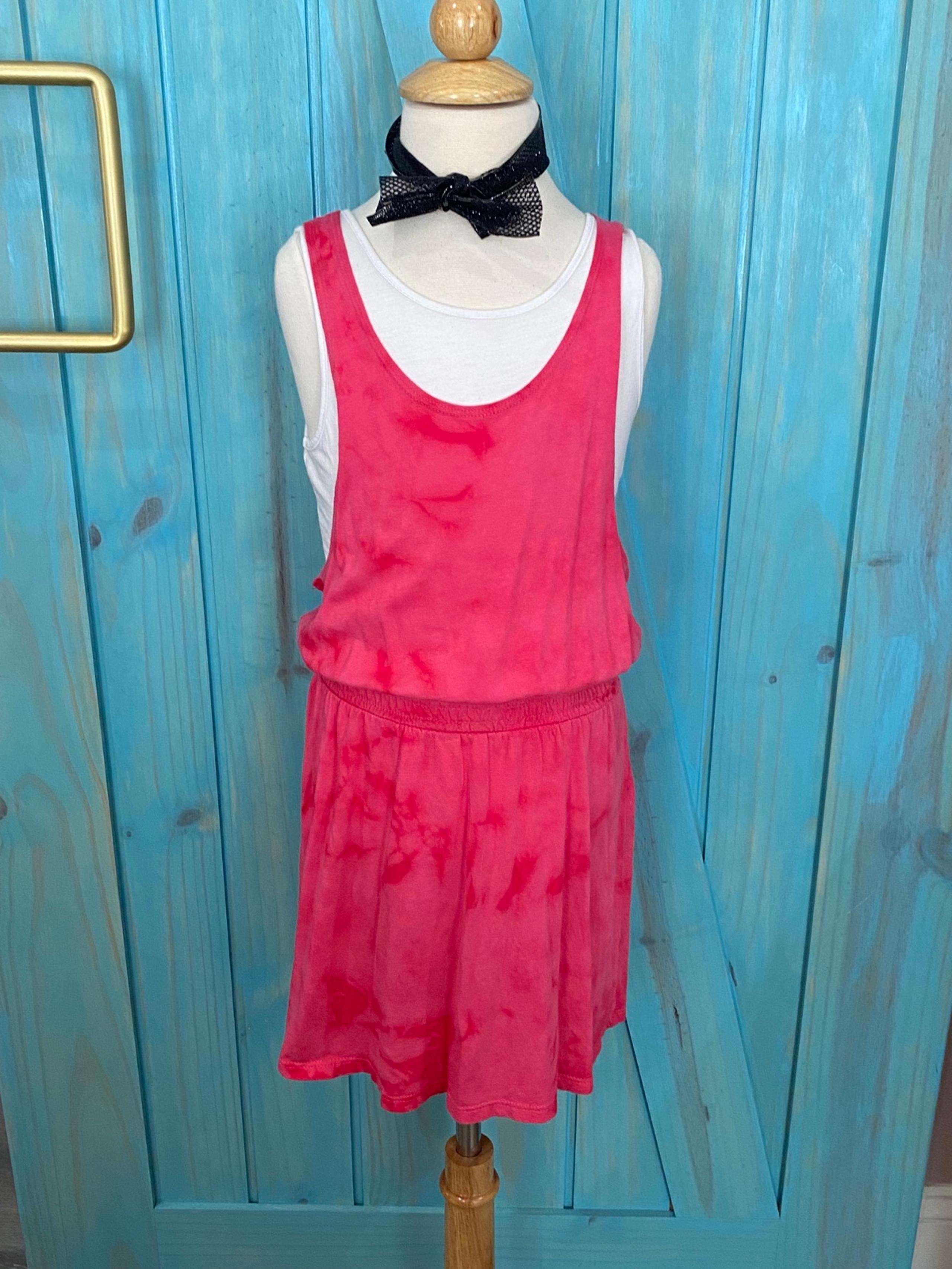 NWOT Splendid Girl’s Pink Tie Dye Dress -7/8Y
