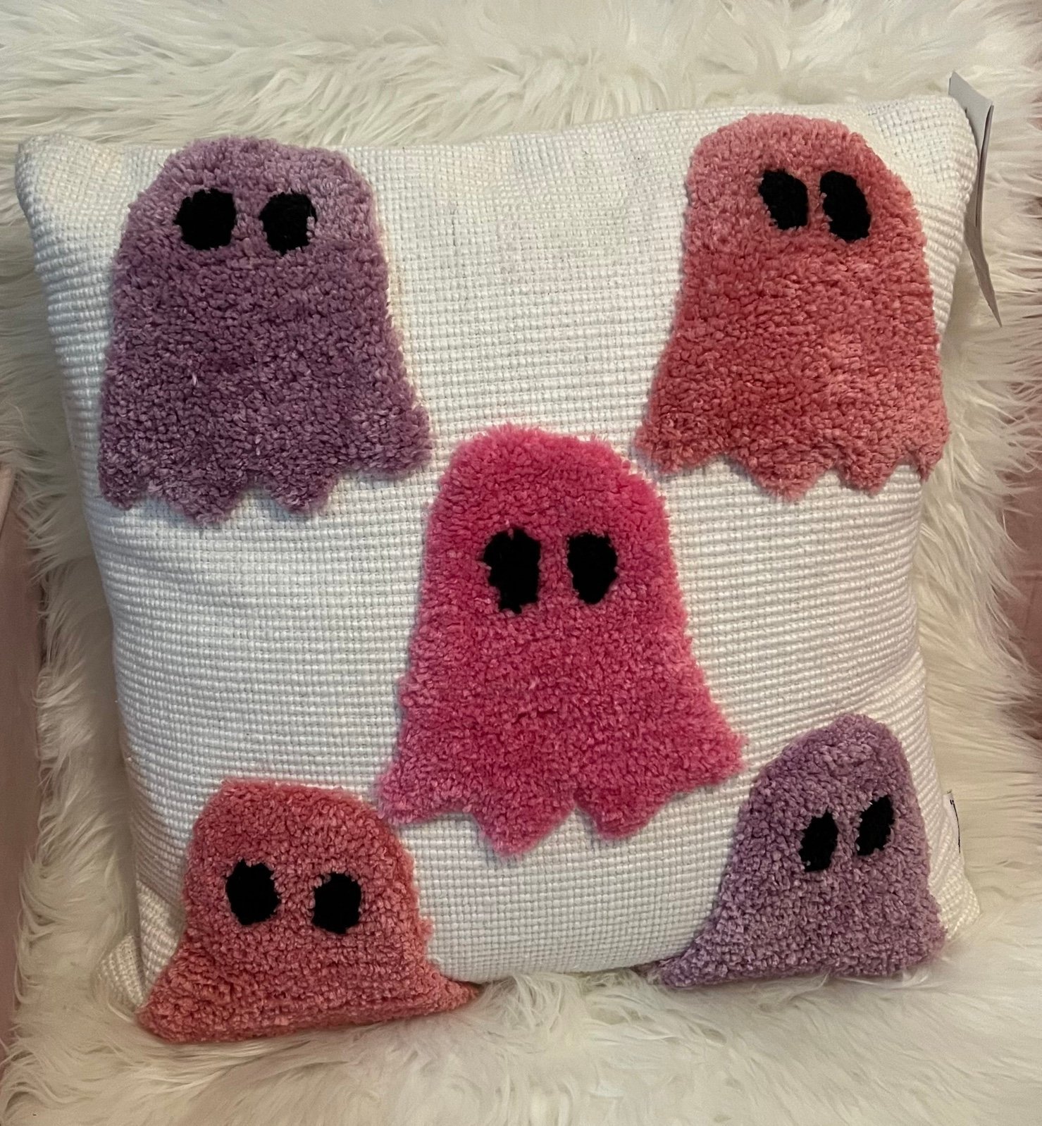 NWT Cupcakes and Cashmere Ghost Pillow