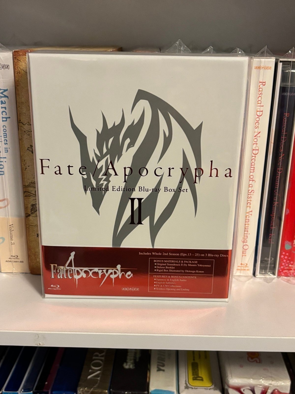 Fate Apocrypha II LE blu ray