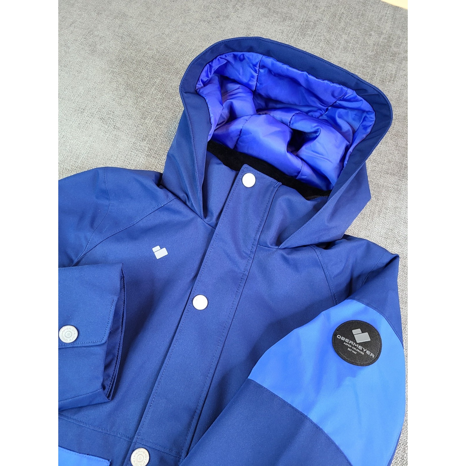 *NWT* Obermeyer Jacket Girls Teen Blue Mckenna Ski Snowboarding Coat - L (14-16)