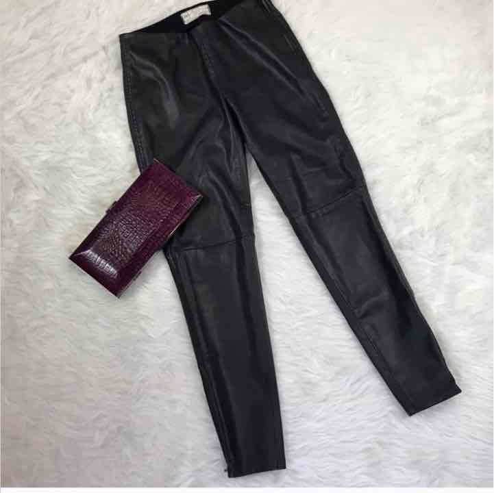 Free People Faux Leather Pants