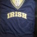 Vintage Champion Notre Dame Fighting Irish V-Neck Pullover Jacket Men's Large