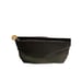 Giorgio Armani Black Satin Parfume Zip Up Make Up Bag Clutch Women’s Go To