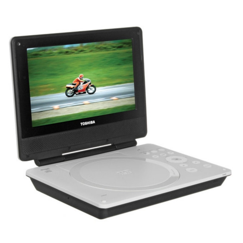 Toshiba SDP95S 9 LCD Widescrn Compact Travel Portable DVD Player Tested Working