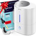 20 Hour Top Fill Cool Mist Humidifiers for Bedroom & Essential Oil Diffuser 2L