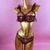 3pcs Mesh Lingerie Set