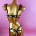3pcs Mesh Lingerie Set