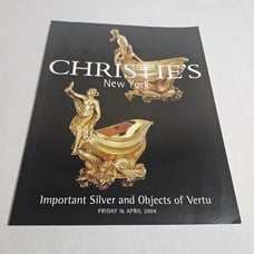 Christie's New York Important Silver and Objects of Vertu April 16, 2004