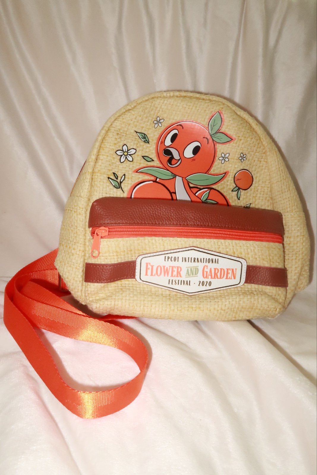 orange bird Disney bag