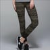 Lululemon Ebb To Street Pant Green Chevron Size 6