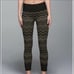 Lululemon Ebb To Street Pant Green Chevron Size 6
