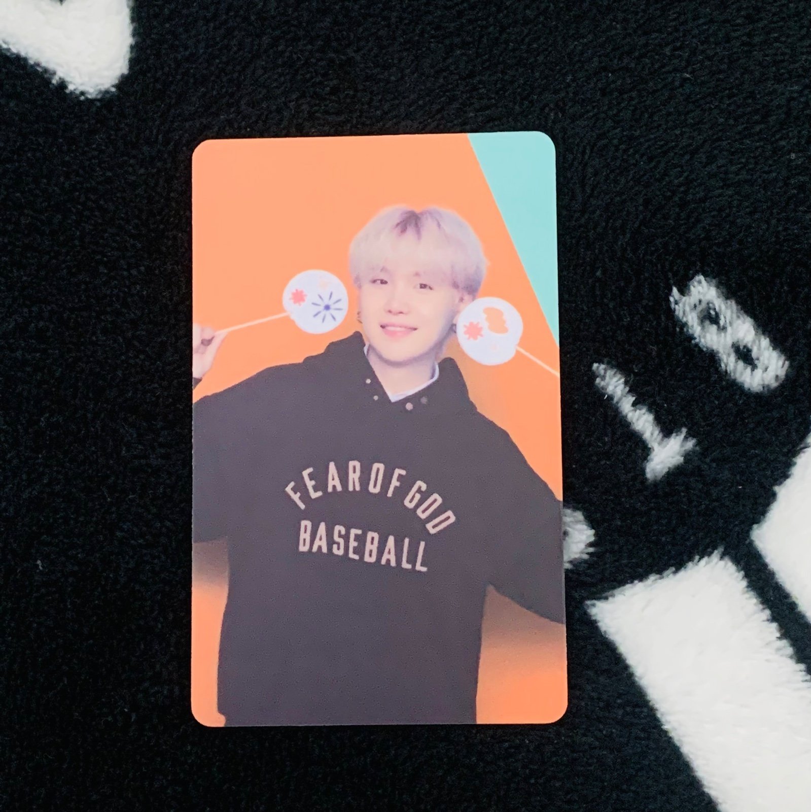 BTS PTD Permission to Dance Yoongi Vegas Live Play Lucky Draw Photocard