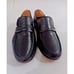 Bally Men's Shoes Huntley Black Leather Size 7.5 & Natural Cedar Shoe Trees