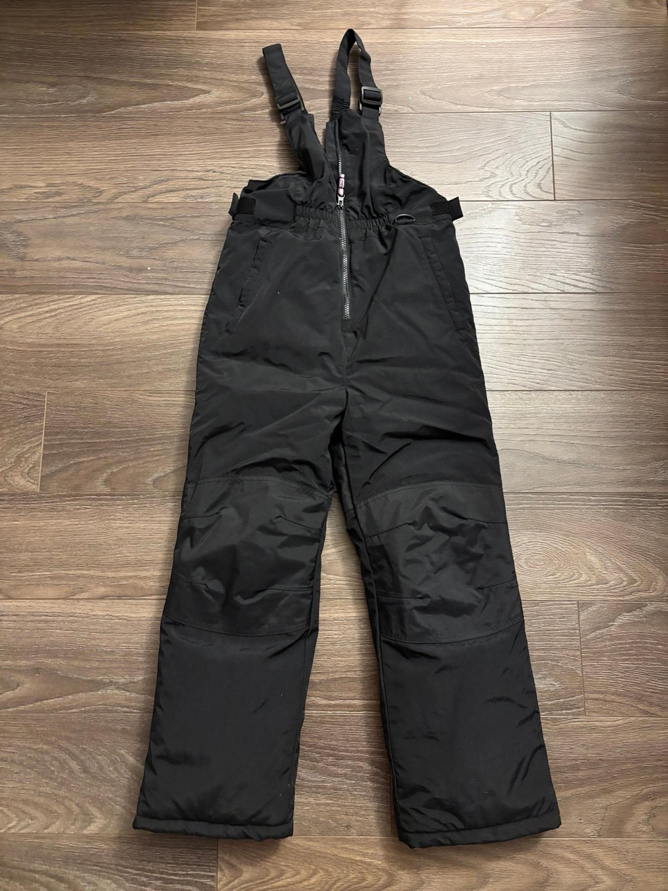 Amazon Brand Kids Snow Pants Size 9 (Large) Black