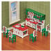 Hand-Painted Miniature Candy Cane Kitchen Set of 6 Ceramic Resin 5x4x1.38 NWT