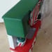 Hand-Painted Miniature Candy Cane Kitchen Set of 6 Ceramic Resin 5x4x1.38 NWT