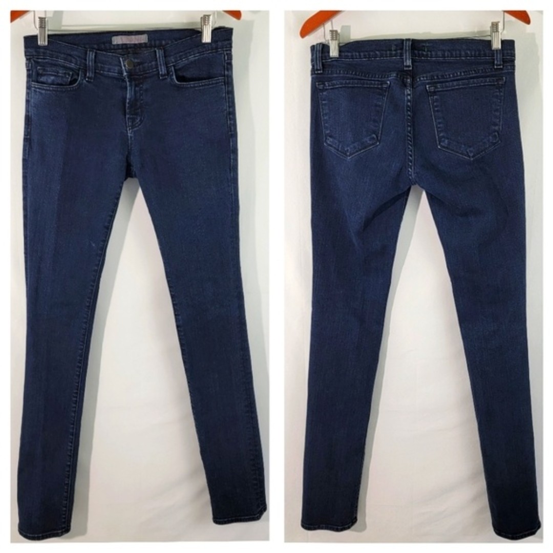 J BRAND Womens Pencil Leg Medium Wash Jeans Size 28 Mid Rise
