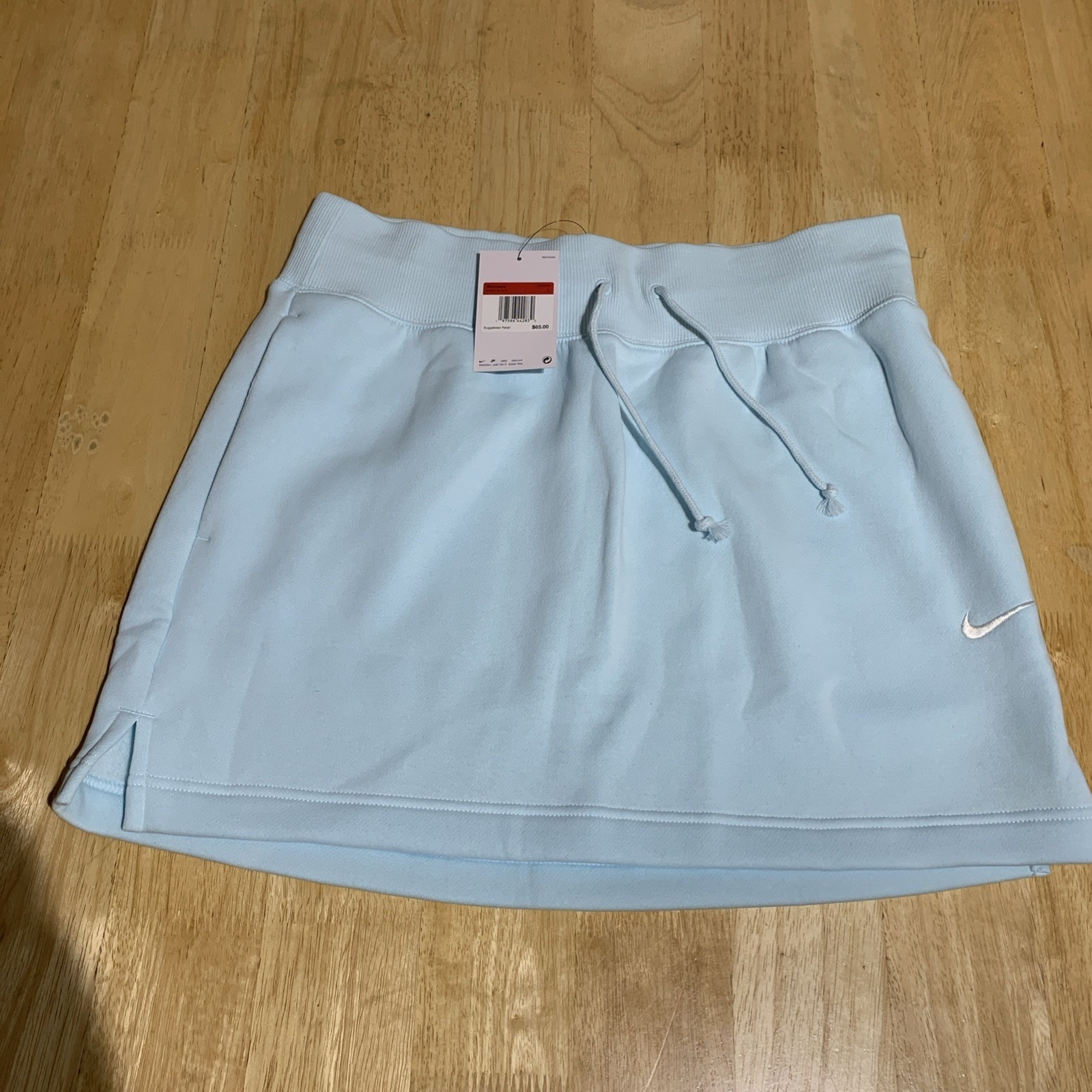 NIKE SPORTSWEAR PHOENIX FLEECE SLIM MINI SKIRT ( L ) FV6318-474