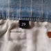 7 For All Mankind Mid Roll Pinstripe Short Size 29 OVERSIZED Fits Size 31/12 NEW