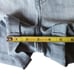 7 For All Mankind Mid Roll Pinstripe Short Size 29 OVERSIZED Fits Size 31/12 NEW