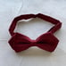 Wine Red Vintage Bow Tie, 100% Silk or 100% Polyester