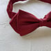 Wine Red Vintage Bow Tie, 100% Silk or 100% Polyester