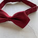 Wine Red Vintage Bow Tie, 100% Silk or 100% Polyester