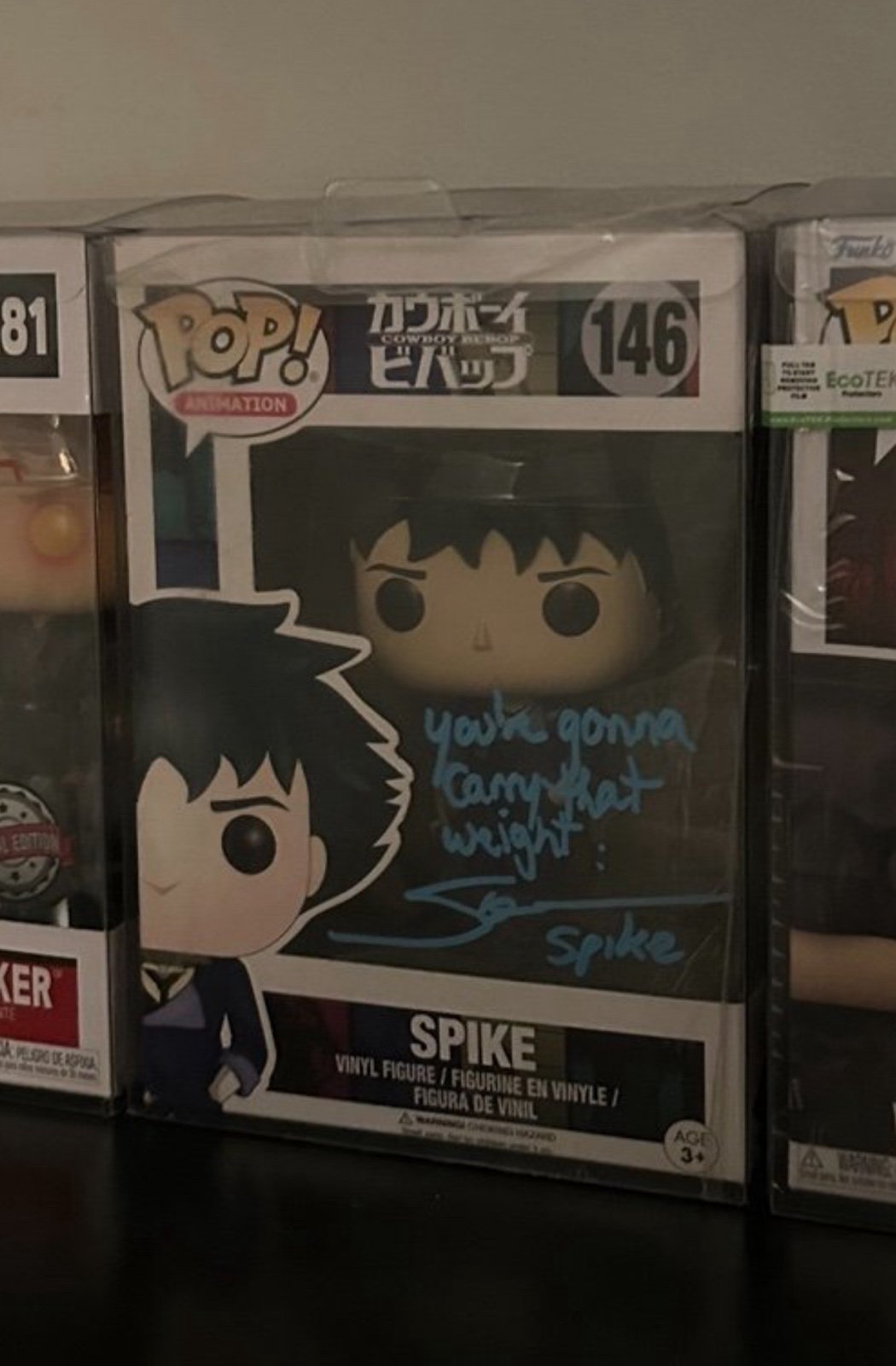 #146 Spike Spiegel Cowboy Bebop Signed by Steve Blum
