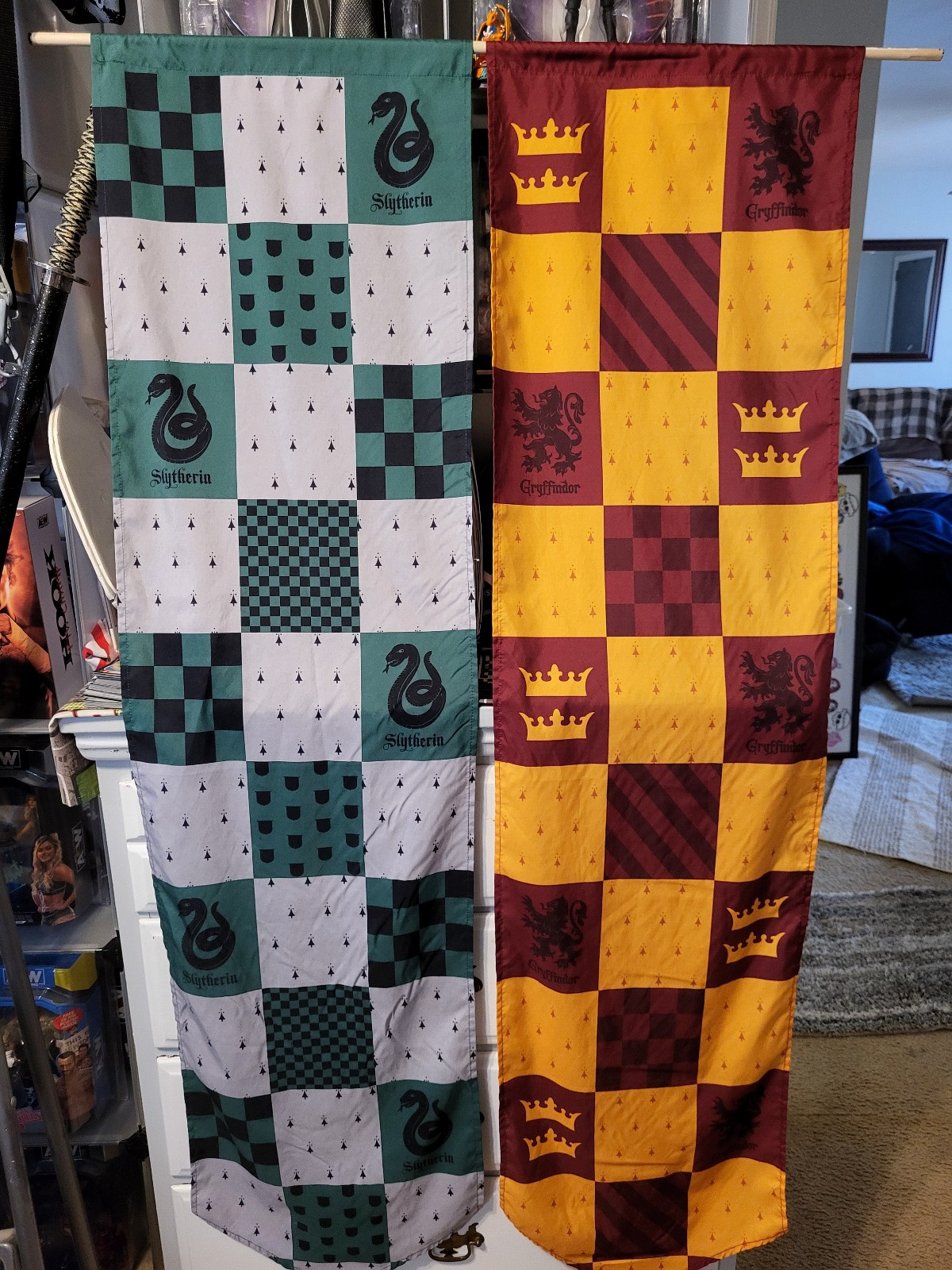 Harry Potter School House Banners Set of 4